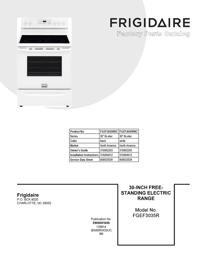 Diagram for FGEF3035RWC