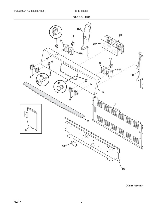 Diagram for CFEF3053TWB