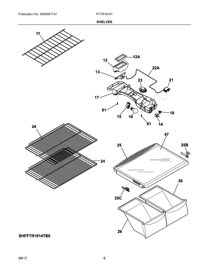 Diagram for FFTR1814TB1