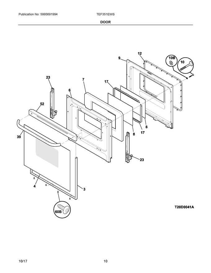 Diagram for TEF351EWS