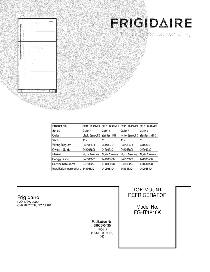 Diagram for FGHT1846KP4
