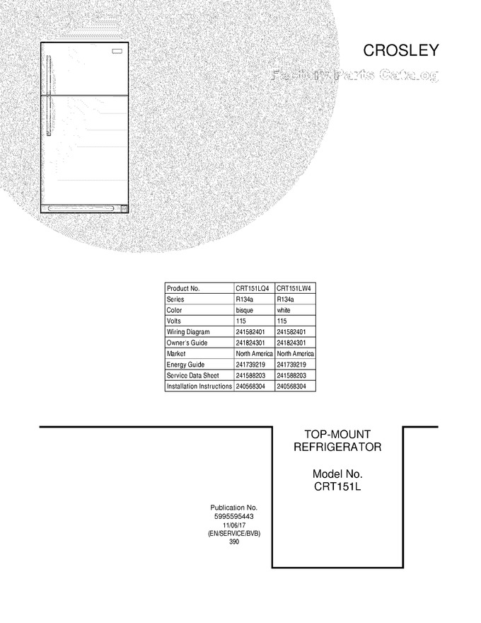 Diagram for CRT151LQ4