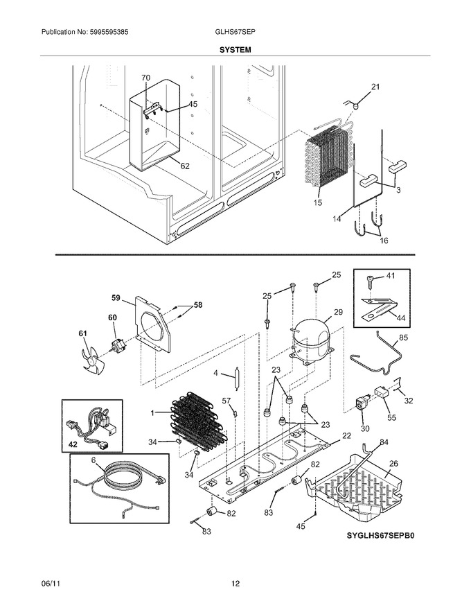 Diagram for GLHS67SEPB0