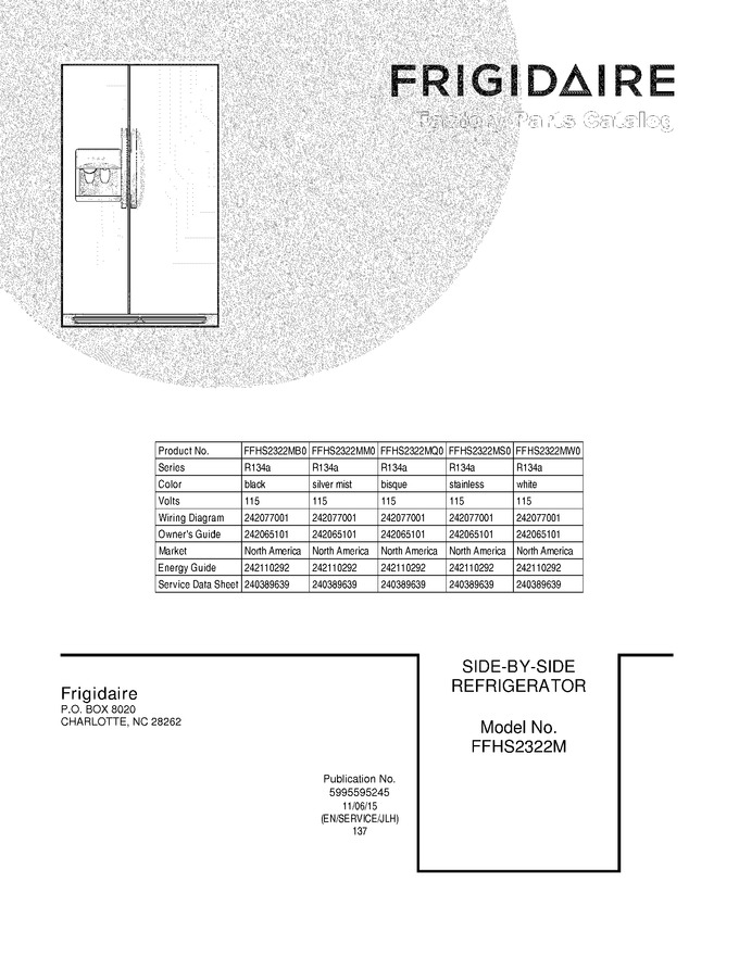 Diagram for FFHS2322MQ0