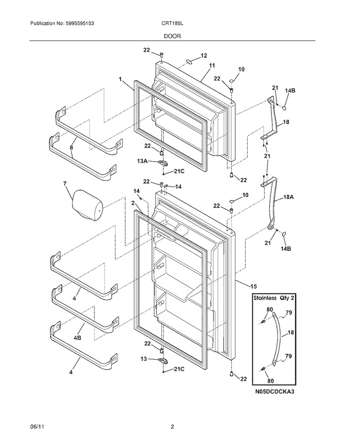 Diagram for CRT185LW5