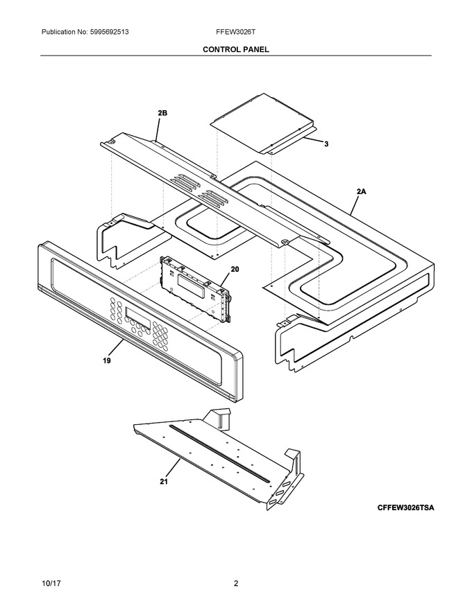Diagram for FFEW3026TSB