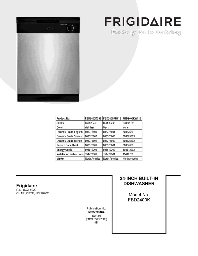 Diagram for FBD2400KS9B