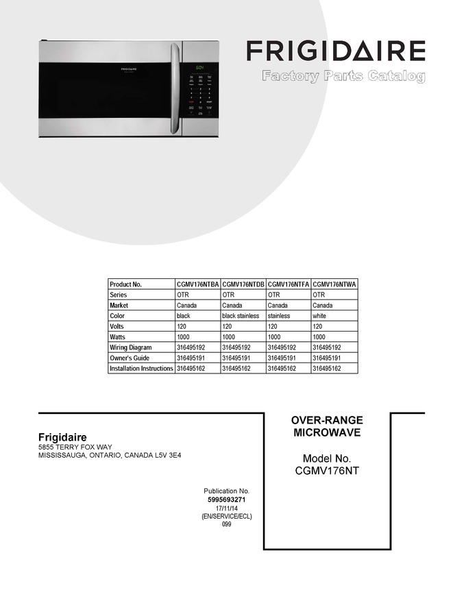 Diagram for CGMV176NTFA