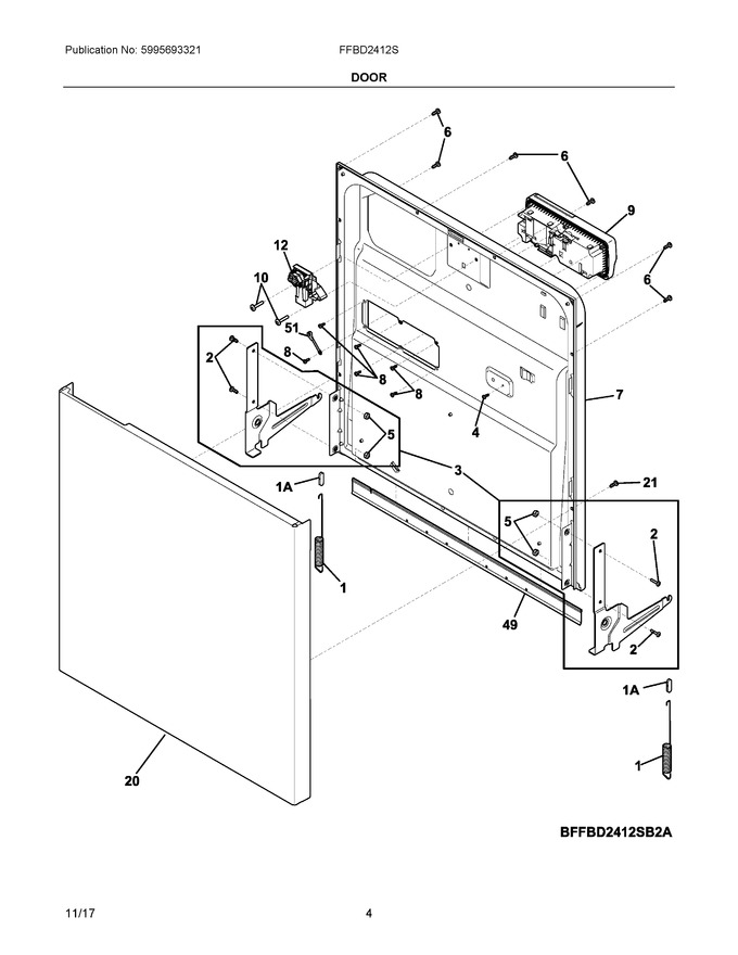 Diagram for FFBD2412SQ2A