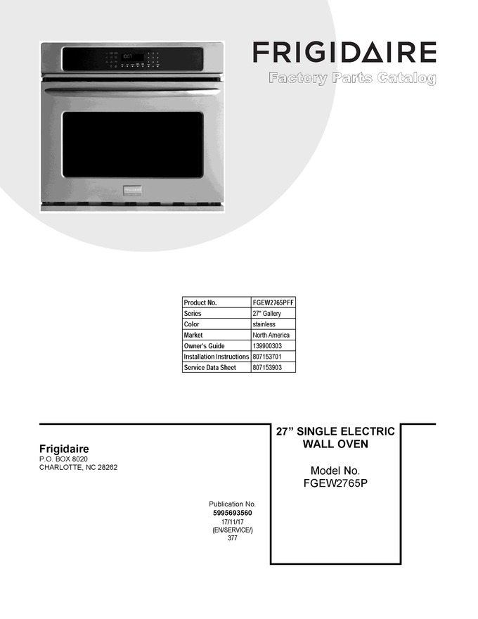 Diagram for FGEW2765PFF