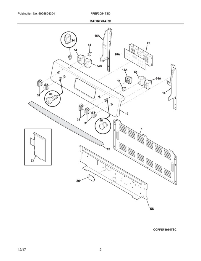 Diagram for FFEF3054TSD