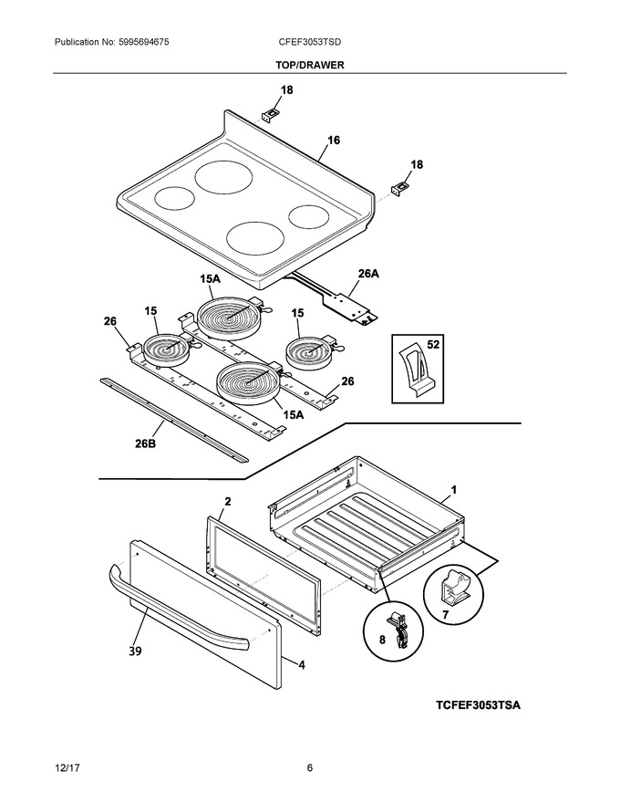Diagram for CFEF3053TSD