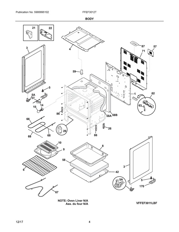 Diagram for FFEF3012TWB