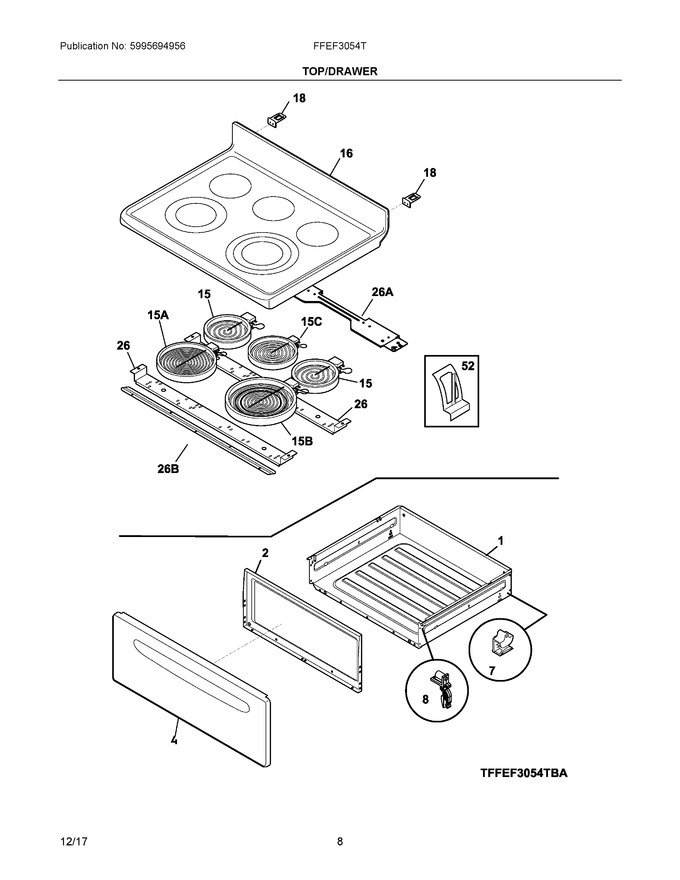 Diagram for FFEF3054TWE