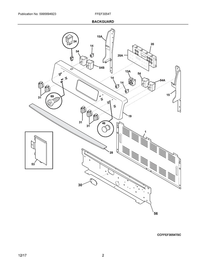 Diagram for FFEF3054TDC