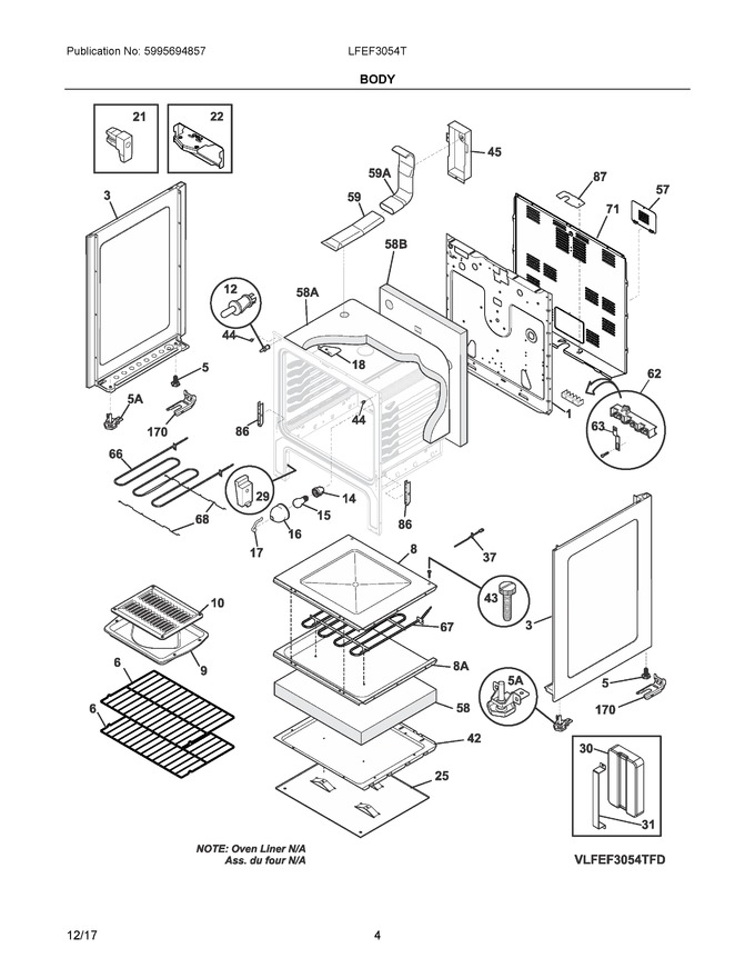 Diagram for LFEF3054TDE