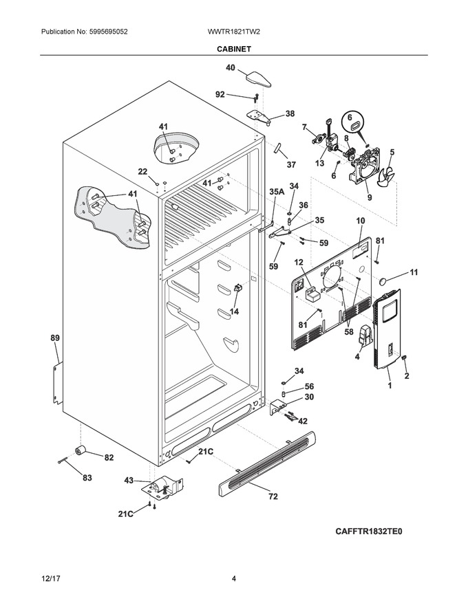 Diagram for WWTR1821TW2