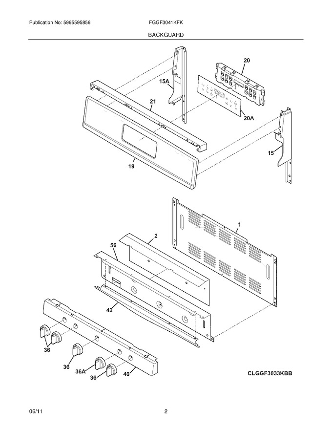 Diagram for FGGF3041KFK
