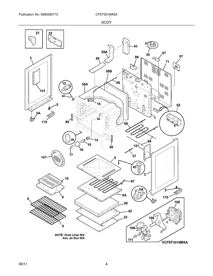 Diagram for CFEF3019MSA