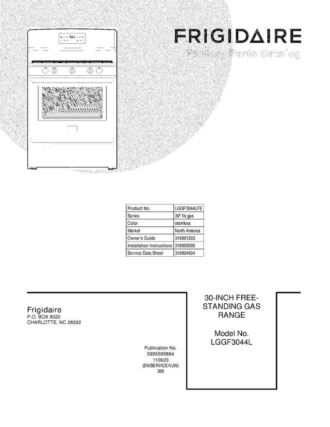 Diagram for LGGF3044LFE