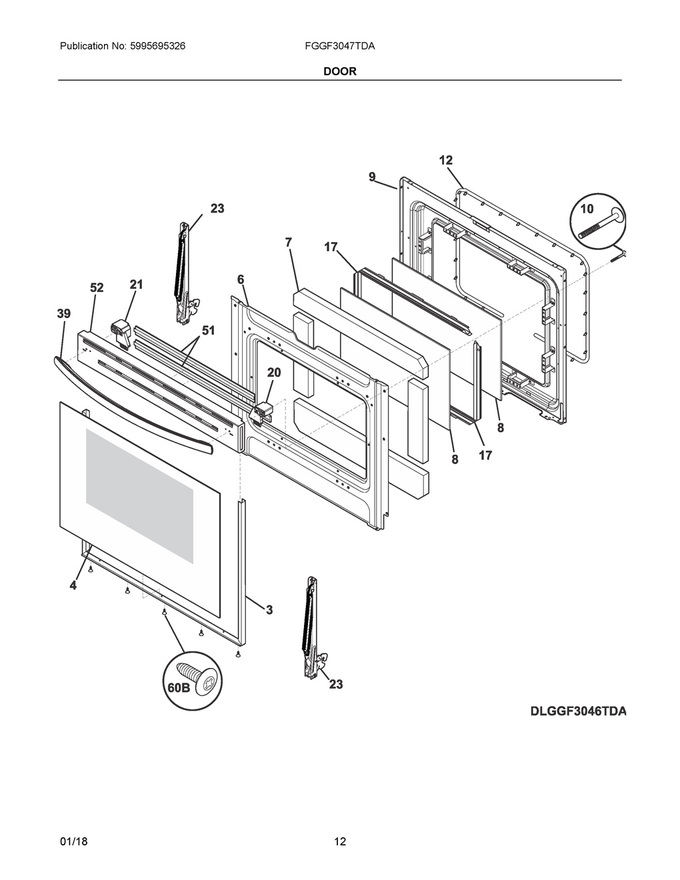 Diagram for FGGF3047TDA