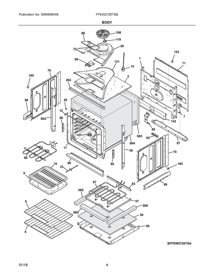 Diagram for FFEW2726TSB