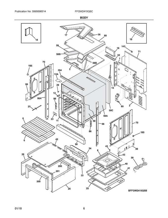 Diagram for FFGW2415QSC