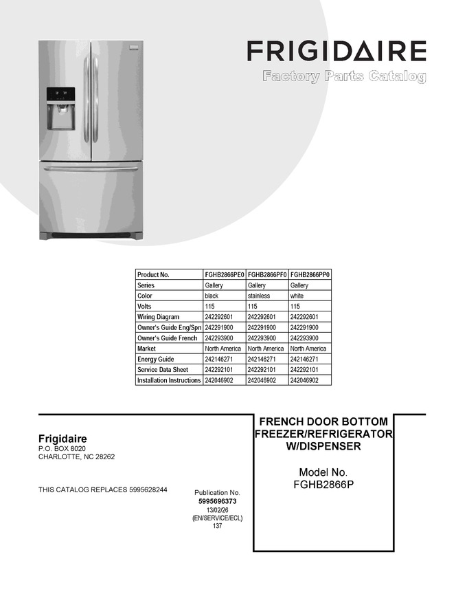 Diagram for FGHB2866PF0