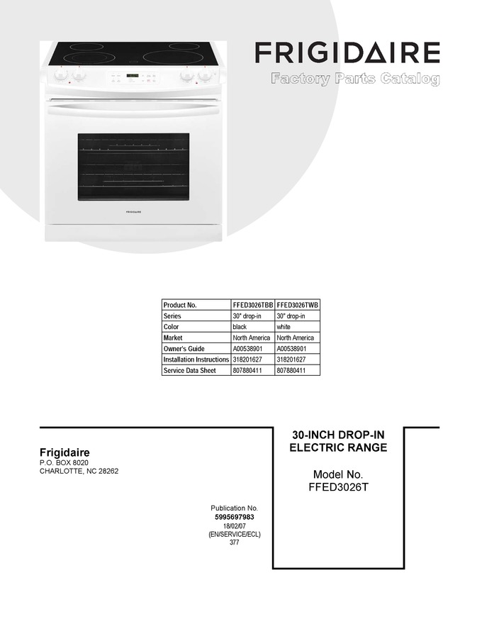 Diagram for FFED3026TWB