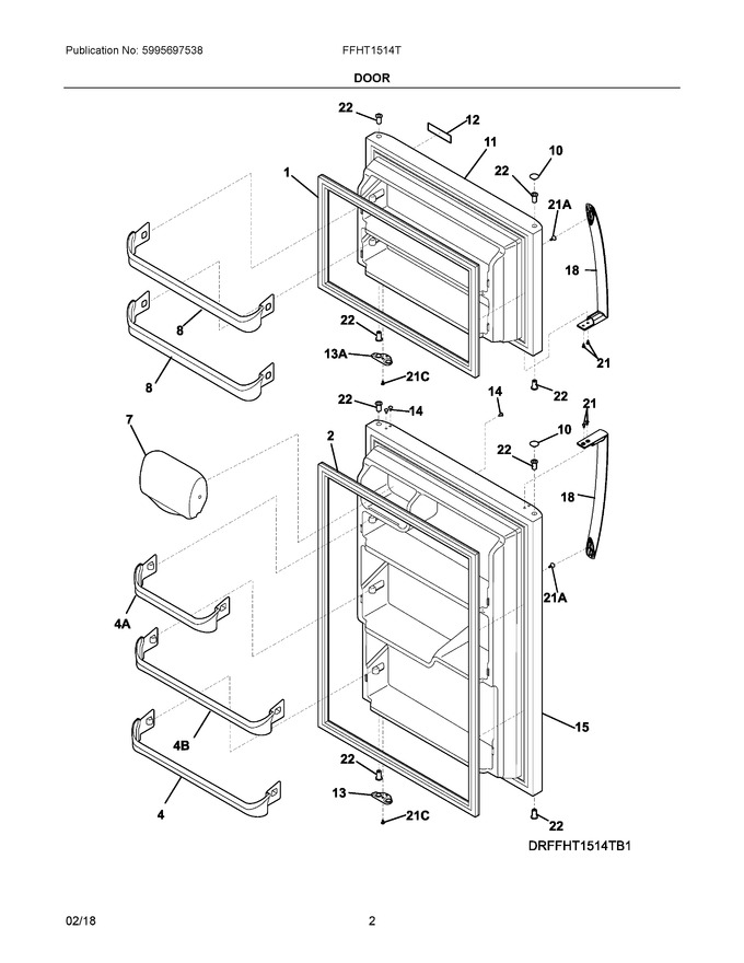 Diagram for FFHT1514TB2