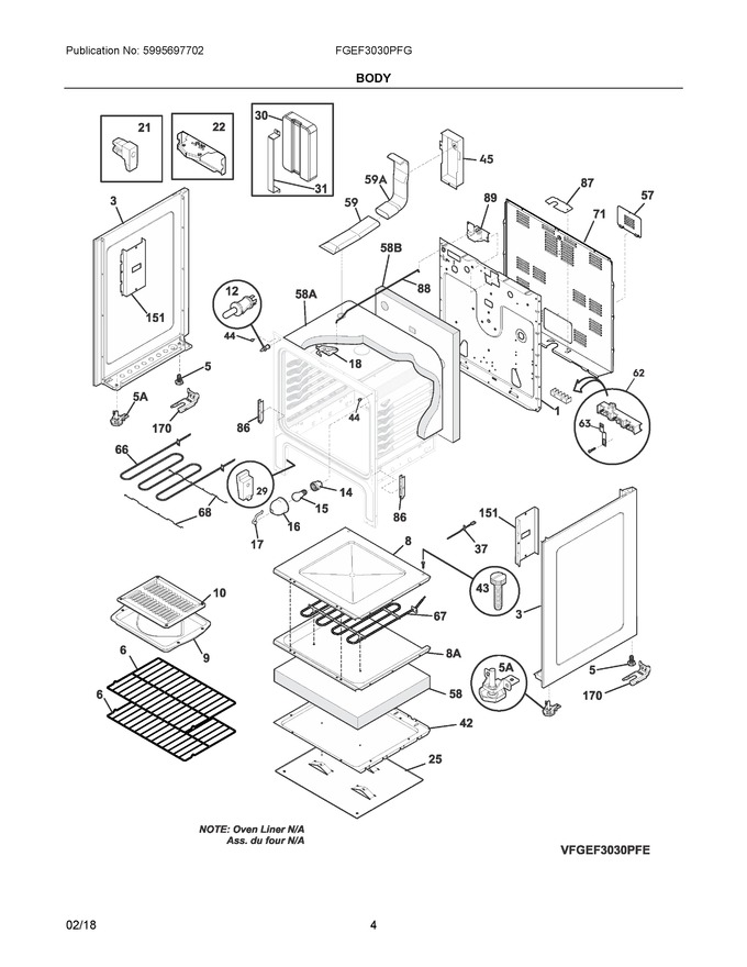 Diagram for FGEF3030PFG