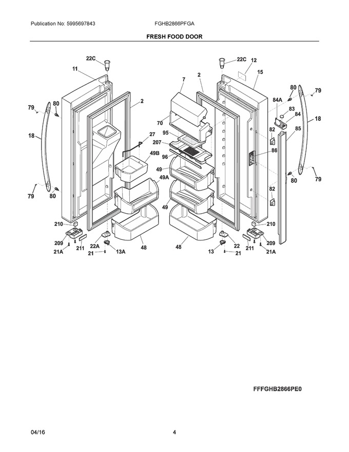 Diagram for FGHB2866PFGA