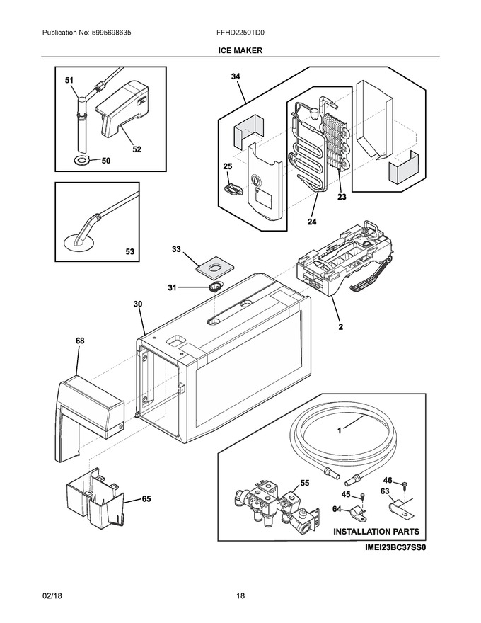 Diagram for FFHD2250TD0