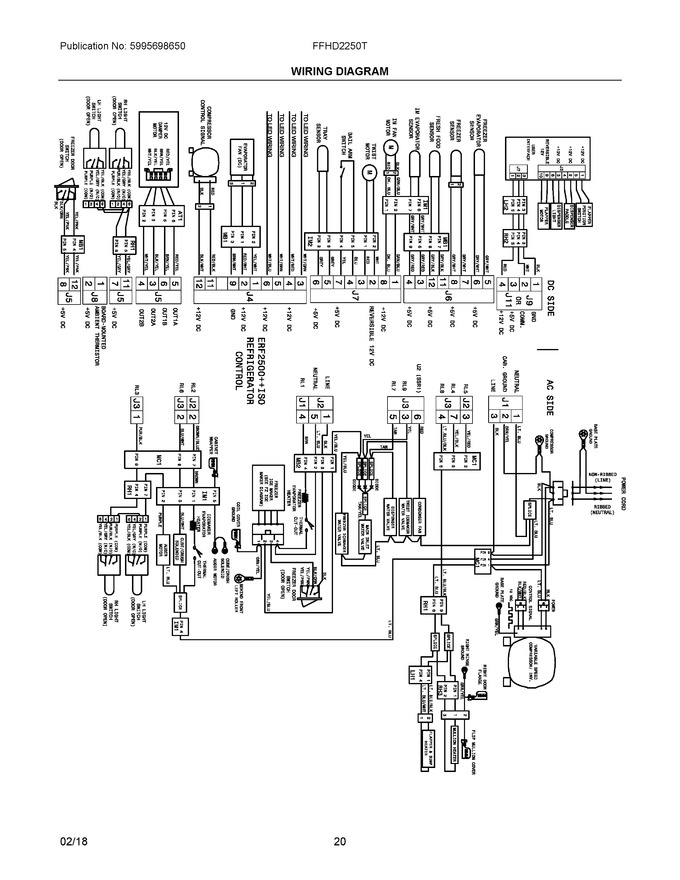 Diagram for FFHD2250TD1
