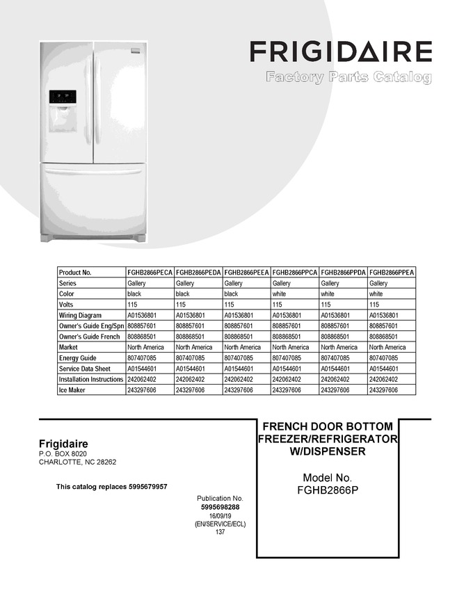 Diagram for FGHB2866PEEA