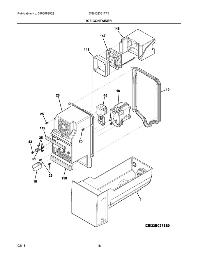 Diagram for DGHD2361TF3