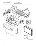 Diagram for 02 - Freezer Drawer, Baskets