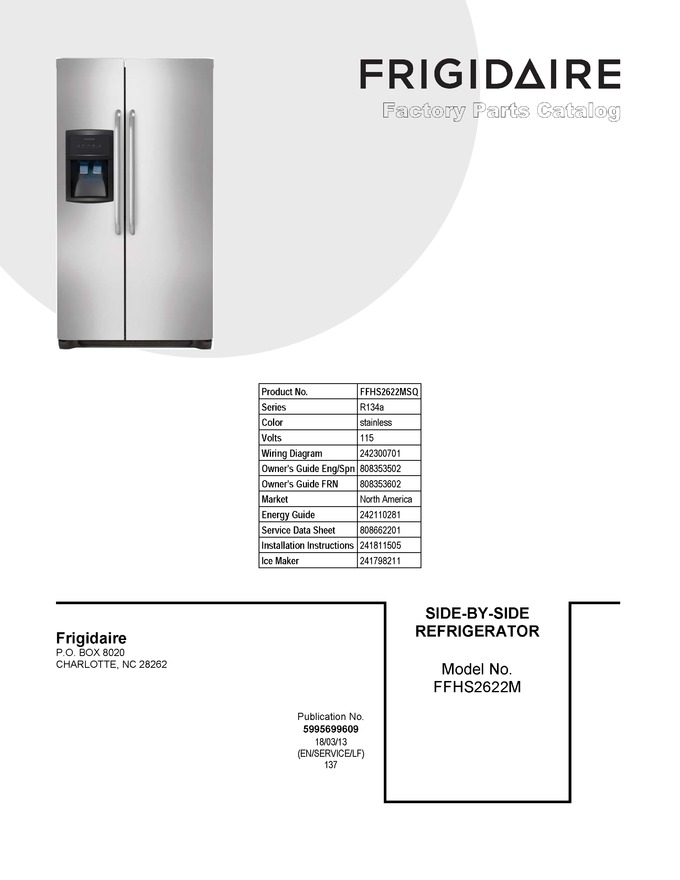 Diagram for FFHS2622MSQ