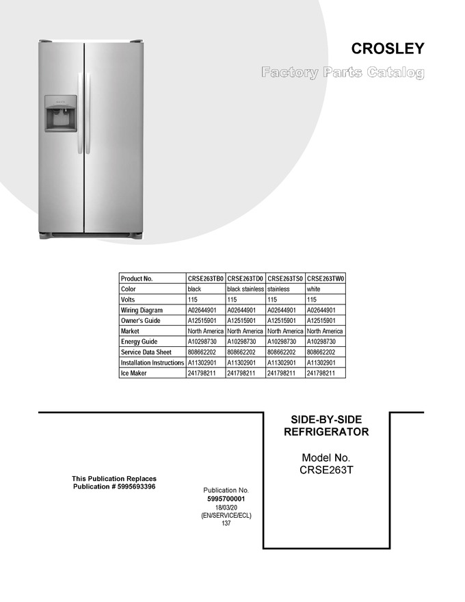 Diagram for CRSE263TW0