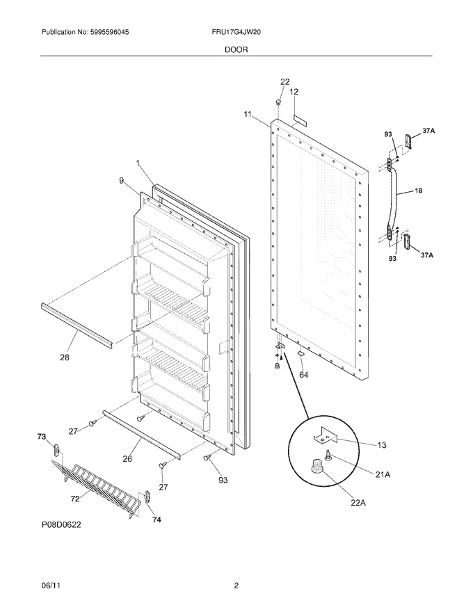 Diagram for FRU17G4JW20