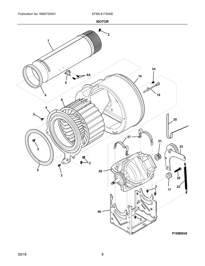Diagram for EFMC417SIW0