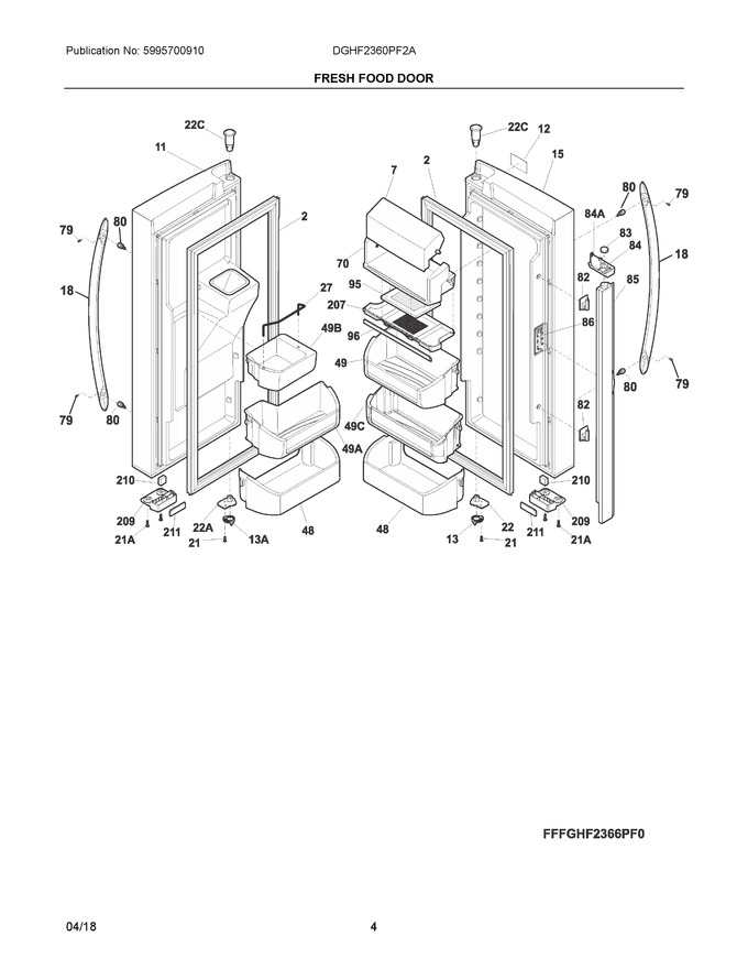 Diagram for DGHF2360PF2A