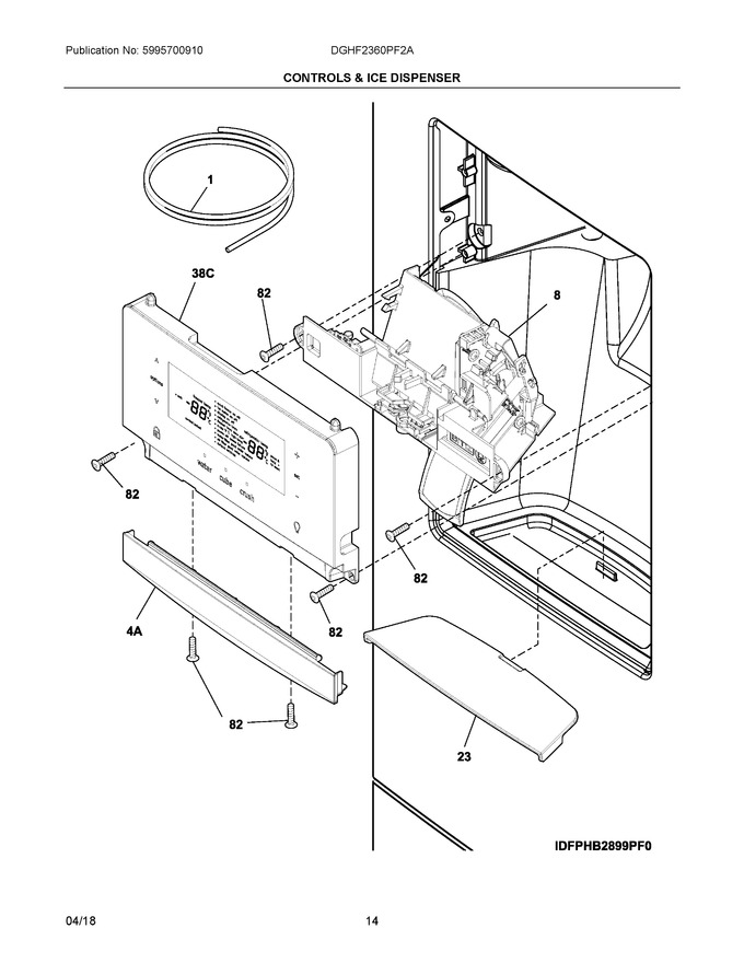 Diagram for DGHF2360PF2A