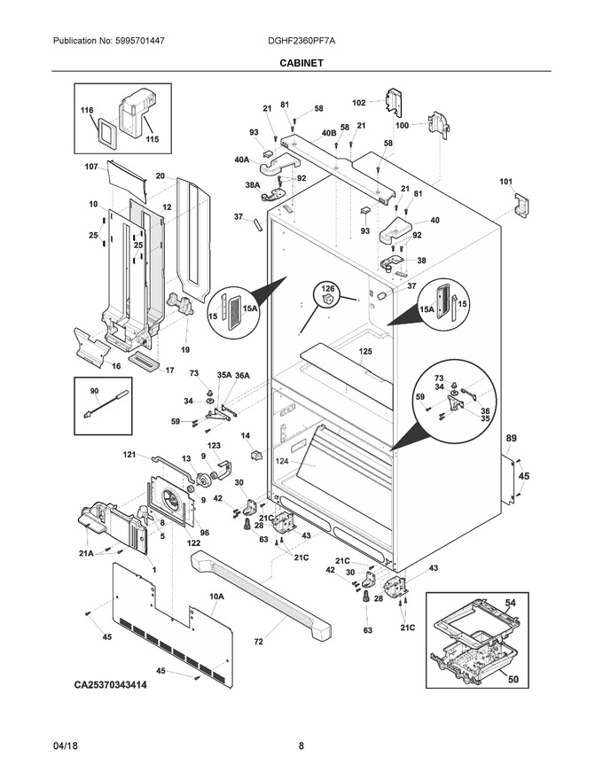Diagram for DGHF2360PF7A