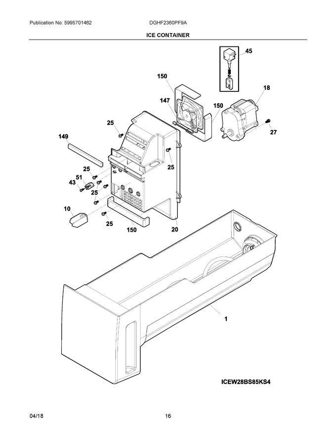 Diagram for DGHF2360PF9A