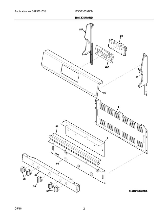 Diagram for FGGF3059TDB