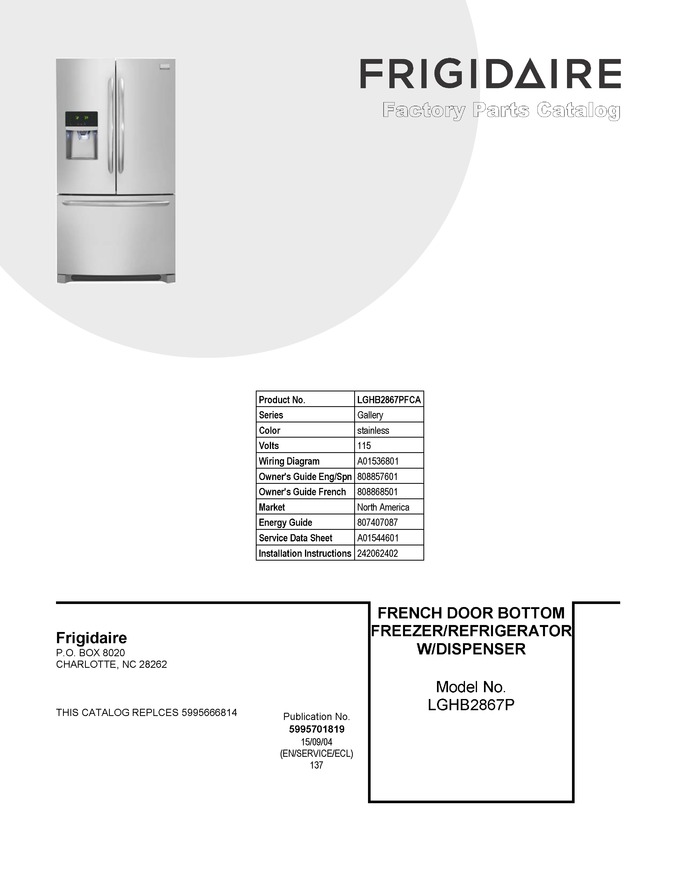 Diagram for LGHB2867PFCA