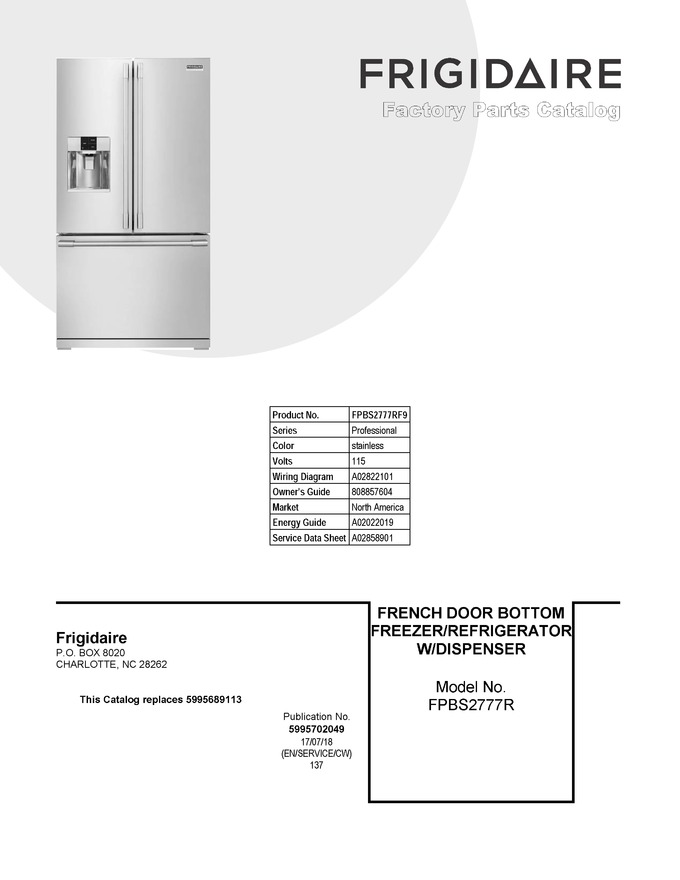 Diagram for FPBS2777RF9