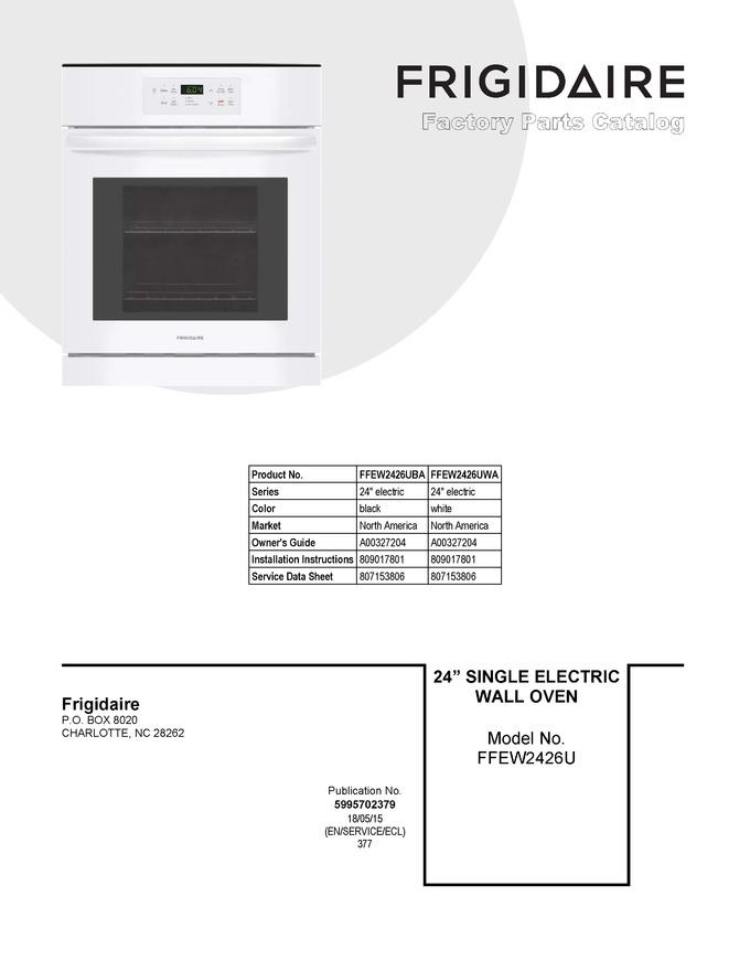 Diagram for FFEW2426UBA