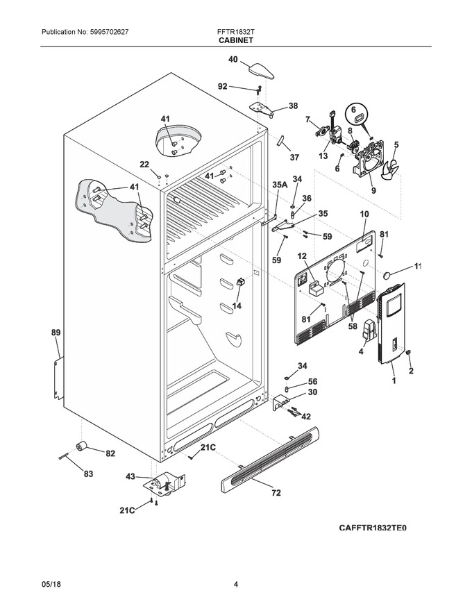 Diagram for FFTR1832TS0